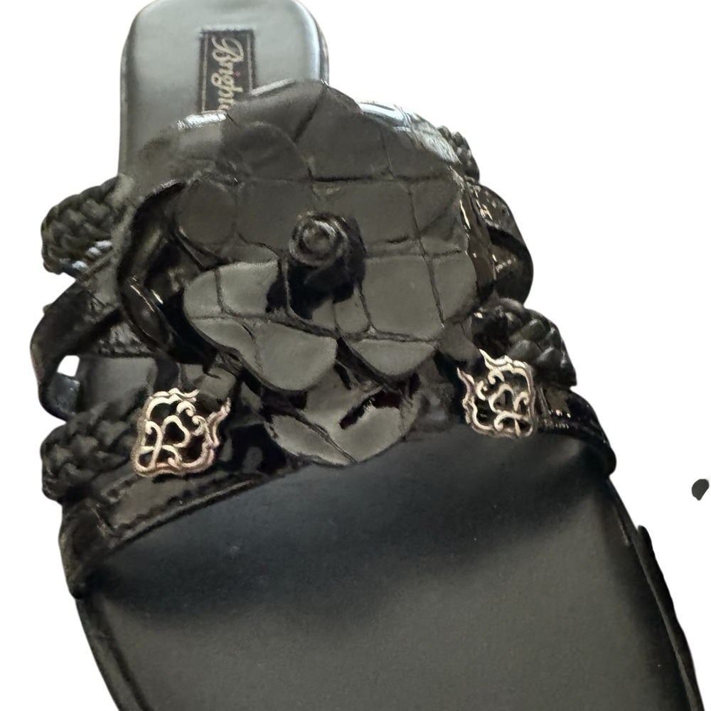 BRIGHTON Opera Black Women's Sandals - Picture 5 of 9